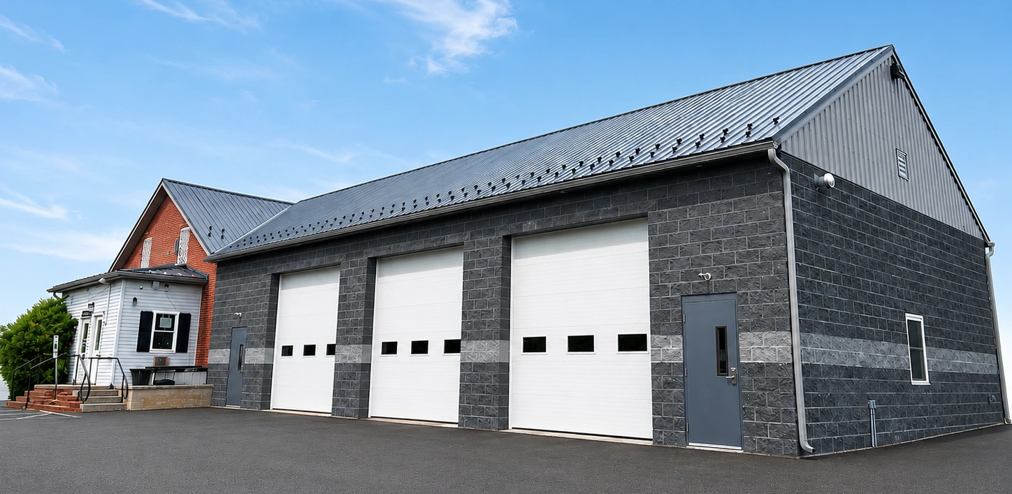 Exterior view of the Witman Automotive shop